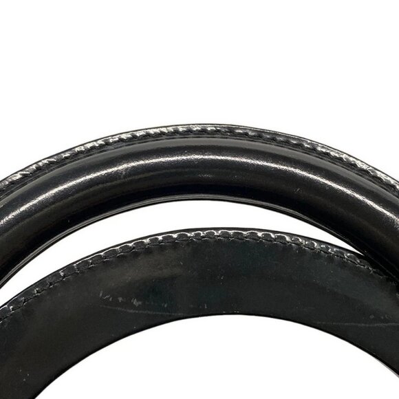 Auth DIOR/ChristianDior Lady Dior Large Bag Black Nylon Leather Handbag - Picture 8 of 16